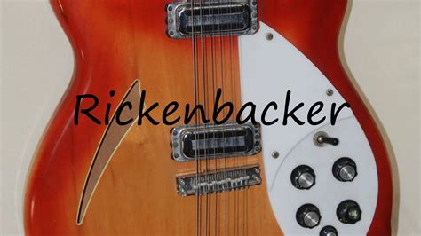 rickenbacker|how to pronounce rickenbacker.